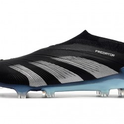 Adidas Predator Accuracy FG Soccer Cleats Black Blue Silver