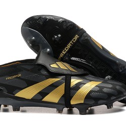 Adidas Predator Accuracy FG Soccer Cleats Black Gold