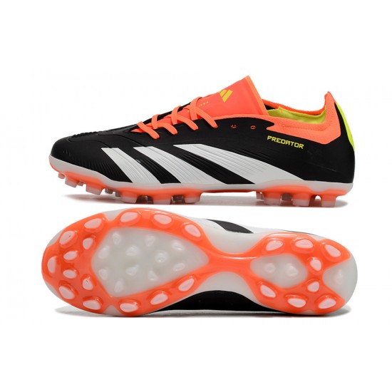 Adidas Predator Elite AG Black White Mens Soccer Cleats Adidas Predator Elite AG Black White Mens Soccer Cleats