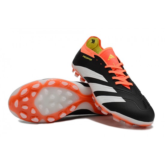 Adidas Predator Elite AG Black White Mens Soccer Cleats Adidas Predator Elite AG Black White Mens Soccer Cleats