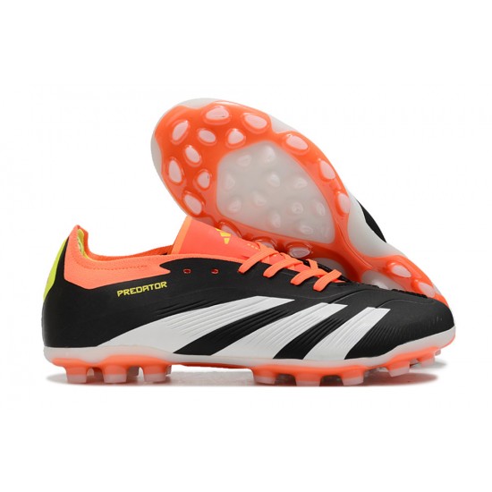 Adidas Predator Elite AG Black White Mens Soccer Cleats Adidas Predator Elite AG Black White Mens Soccer Cleats