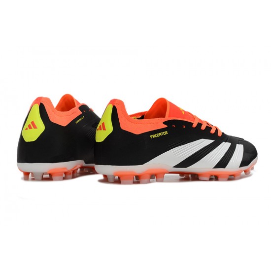 Adidas Predator Elite AG Black White Mens Soccer Cleats Adidas Predator Elite AG Black White Mens Soccer Cleats