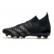 Adidas Predator Freak .1 Low AG Soccer Cleats Black Gray