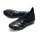 Adidas Predator Freak .1 Low AG Soccer Cleats Black Gray
