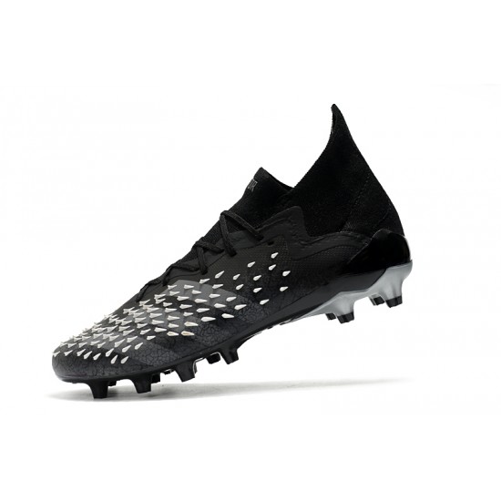 Adidas Predator Freak .1 Low AG Soccer Cleats Black