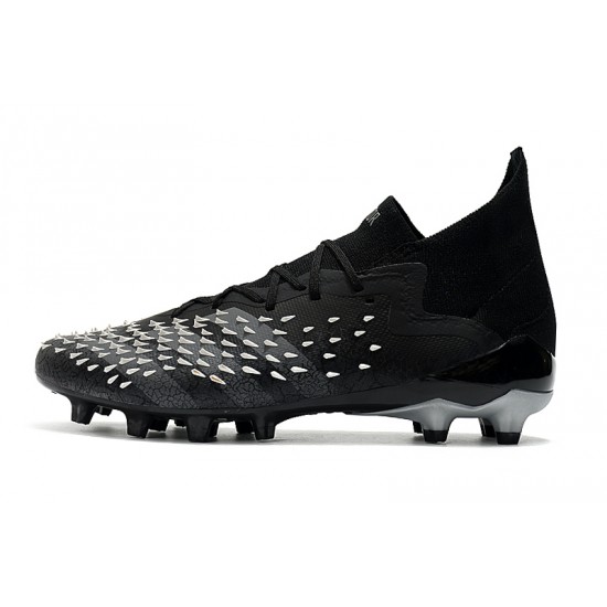 Adidas Predator Freak .1 Low AG Soccer Cleats Black