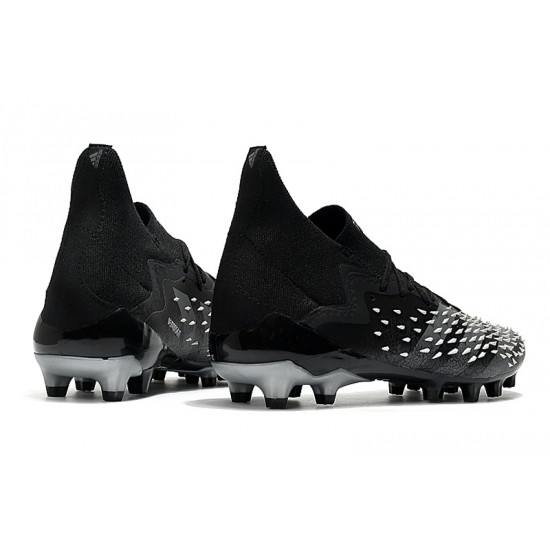 Adidas Predator Freak .1 Low AG Soccer Cleats Black