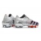 Adidas Predator Freak .1 Low FG Soccer Cleats Black Gray Red