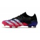 Adidas Predator Freak .1 Low FG Soccer Cleats Black Pink