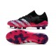 Adidas Predator Freak .1 Low FG Soccer Cleats Black Pink