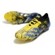 Adidas Predator Freak .1 Low FG Soccer Cleats Black Yellow