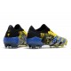 Adidas Predator Freak .1 Low FG Soccer Cleats Black Yellow