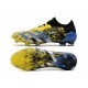 Adidas Predator Freak .1 Low FG Soccer Cleats Black Yellow