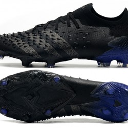 Adidas Predator Freak .1 Low FG Soccer Cleats Dark Black Gray