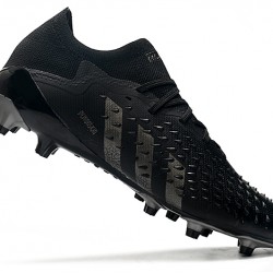 Adidas Predator Freak .1 Low FG Soccer Cleats Dark Black Gray