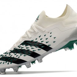 Adidas Predator Freak .1 Low FG Soccer Cleats Green White