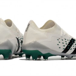 Adidas Predator Freak .1 Low FG Soccer Cleats Green White