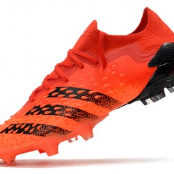 Adidas Predator Freak .1 Low FG Soccer Cleats Orange Black