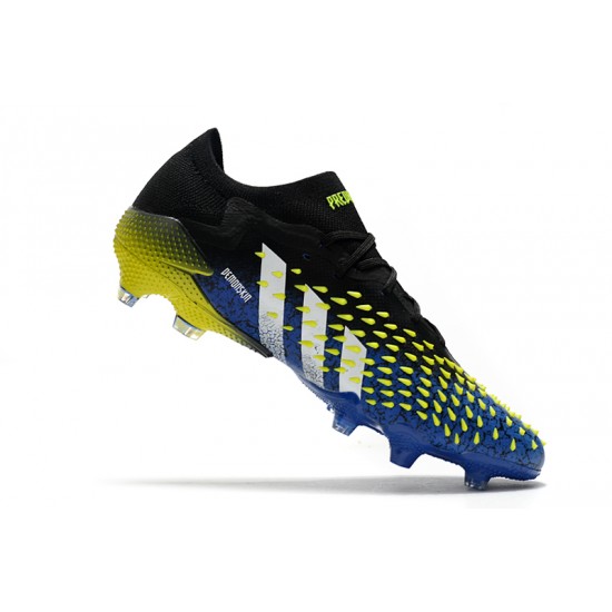 Adidas Predator Freak .1 Low FG Soccer Cleats Yellow Black