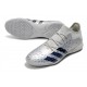 Adidas Predator Freak .1 Low IC Soccer Cleats Gray Black Blue