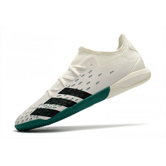 Adidas Predator Freak .1 Low IC Soccer Cleats Green White