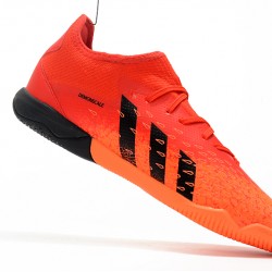 Adidas Predator Freak .1 Low IC Soccer Cleats Orange Black