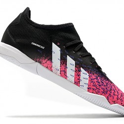 Adidas Predator Freak .1 Low IC Soccer Cleats Pink Black White