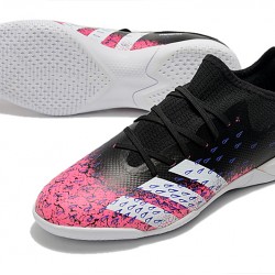 Adidas Predator Freak .1 Low IC Soccer Cleats Pink Black