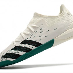 Adidas Predator Freak .1 Low IC Soccer Cleats White Green Black