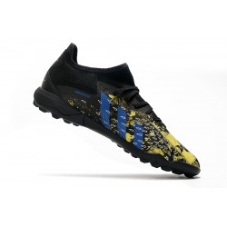 Adidas Predator Freak .3 Low TF Soccer Cleats Black Gold