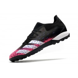 Adidas Predator Freak .3 Low TF Soccer Cleats Black Pink