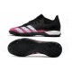 Adidas Predator Freak .3 Low TF Soccer Cleats Black Pink