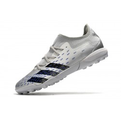 Adidas Predator Freak .3 Low TF Soccer Cleats Gray Black