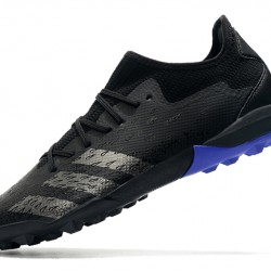 Adidas Predator Freak .3 Low TF Soccer Cleats Gray Purple Black