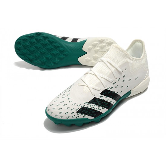 Adidas Predator Freak .3 Low TF Soccer Cleats Green White