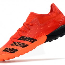 Adidas Predator Freak .3 Low TF Soccer Cleats Orange Black