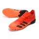 Adidas Predator Freak .3 Low TF Soccer Cleats Orange Black