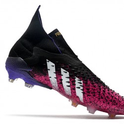 Adidas Predator Freak FG Soccer Cleats Pink Black