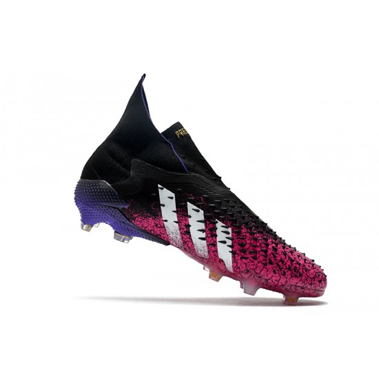 Adidas Predator Freak FG Soccer Cleats Pink Black