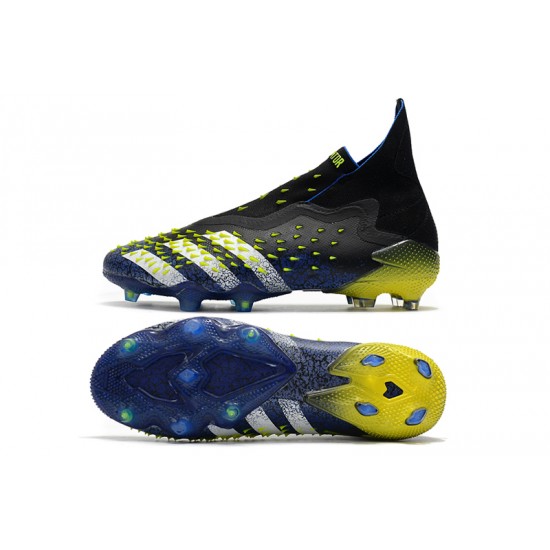 Adidas Predator Freak FG Soccer Cleats Yellow Black