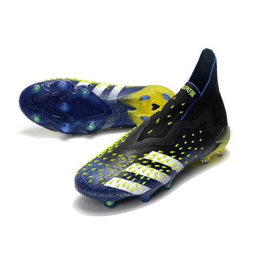 Adidas Predator Freak FG Soccer Cleats Yellow Black