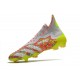 Adidas Predator Freak FG Soccer Cleats Yellow Gray