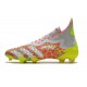 Adidas Predator Freak FG Soccer Cleats Yellow Gray