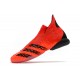 Adidas Predator Freak IC Soccer Cleats Black And Red