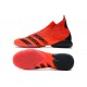 Adidas Predator Freak IC Soccer Cleats Black And Red