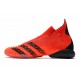 Adidas Predator Freak IC Soccer Cleats Black And Red