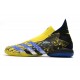 Adidas Predator Freak IC Soccer Cleats Black And Yellow