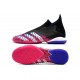 Adidas Predator Freak IC Soccer Cleats Black Pink