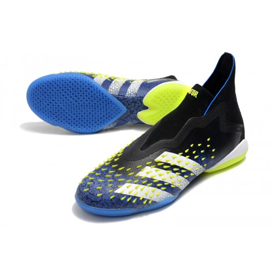 Adidas Predator Freak IC Soccer Cleats Blue