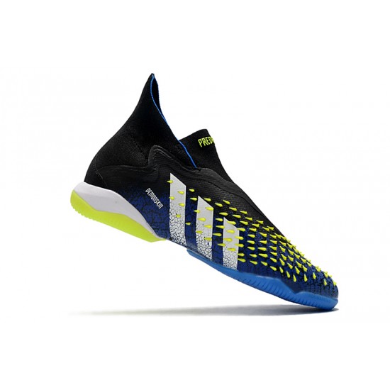 Adidas Predator Freak IC Soccer Cleats Blue